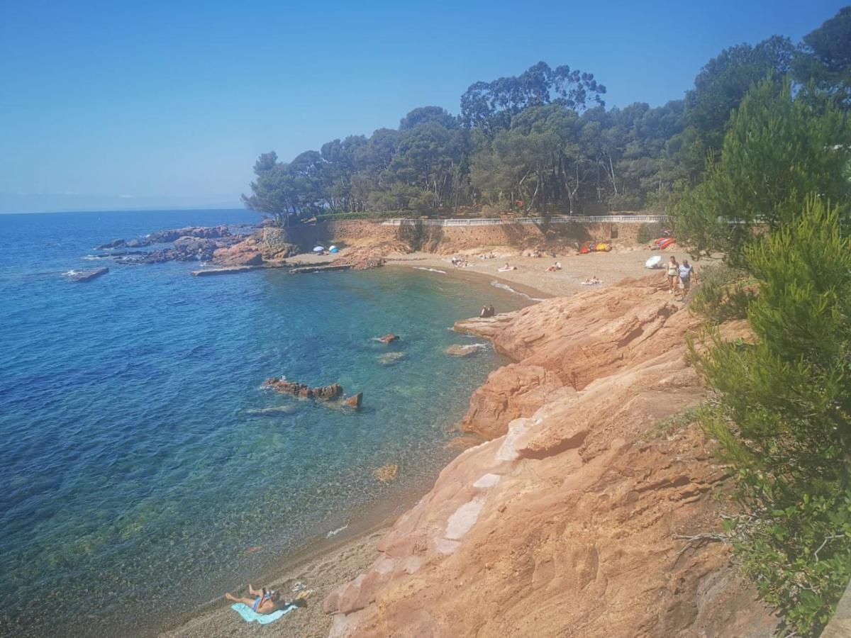 Mobil Home Neuf Camping L Ile Dor Plage St Raphael Avec Piscine Saint-Raphaël Kültér fotó